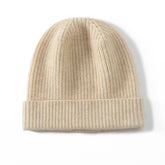 Women's 100% Cashmere Beanie Soft Warm Cashmere Hat